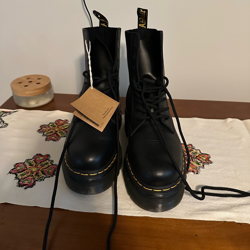 Dr. Martens Black 8-Eye Boots